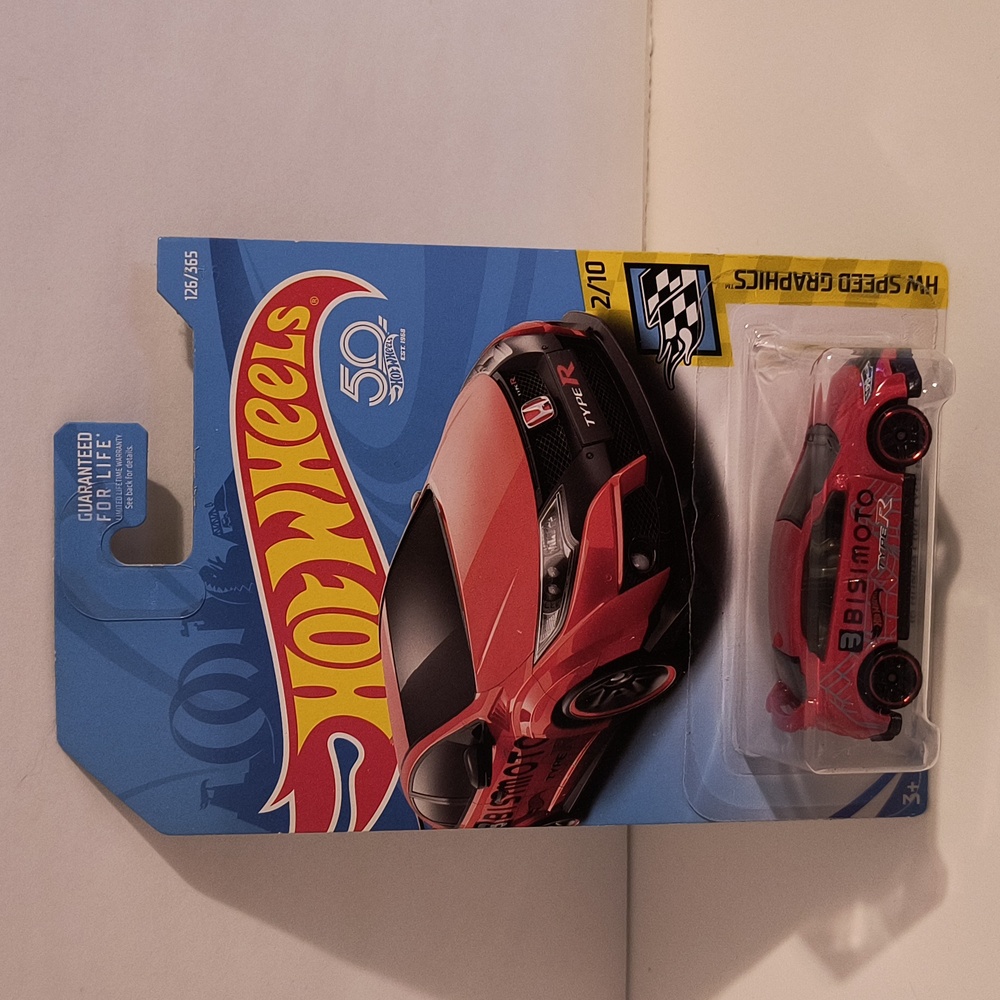 D1  Hot Wheels Honda Civic type r  shipping protector
